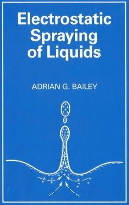 [book cover, bursting bubble sends out a fluid jet when waves 
collide in the center, where droplets are positively charged.]