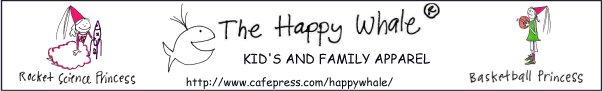 [Banner ad, Happy Whale Apparel, Cafe Press]